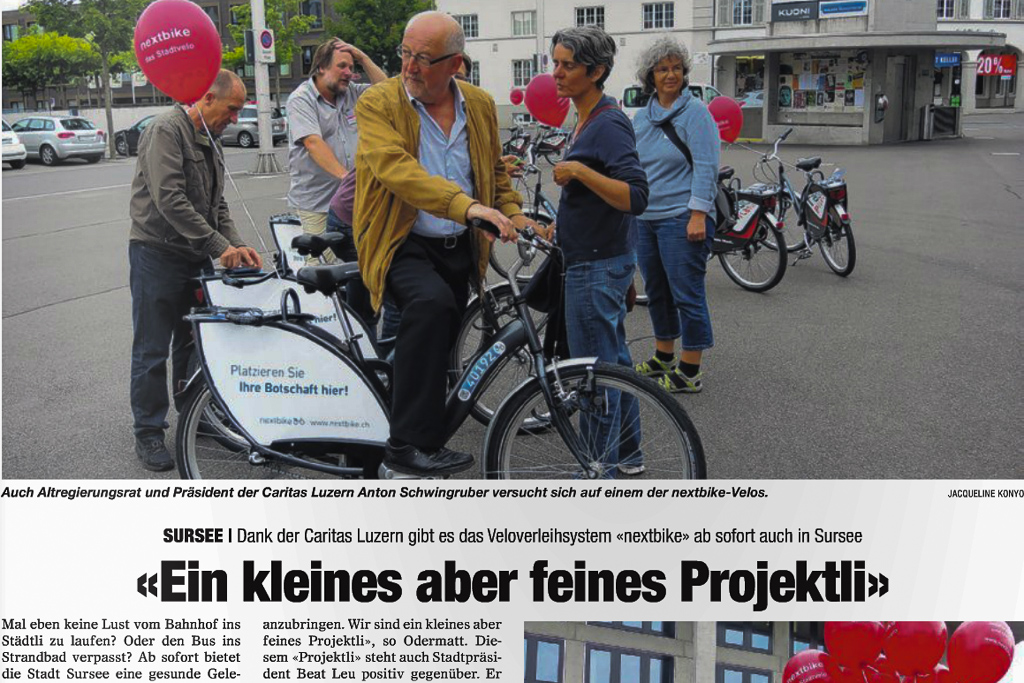 Nextbike in Sursee