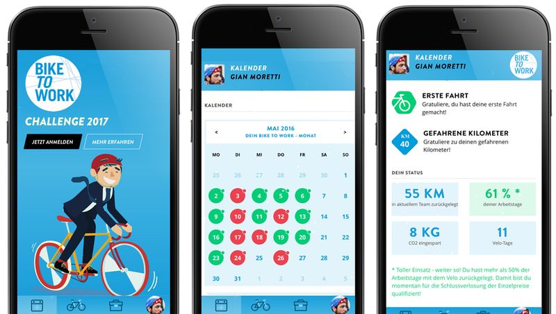 Bike to work – neu mit einer App