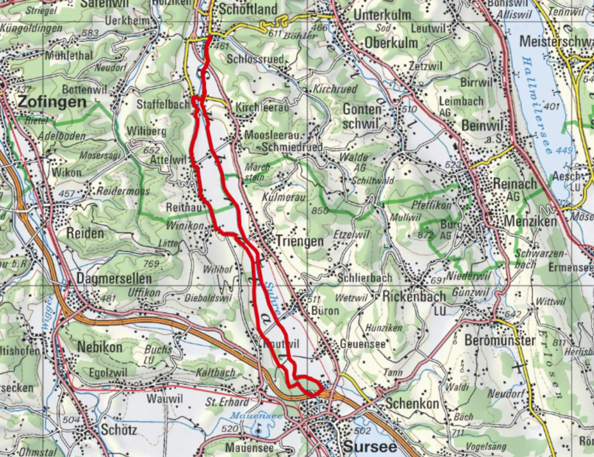 Velotour für Sonntage