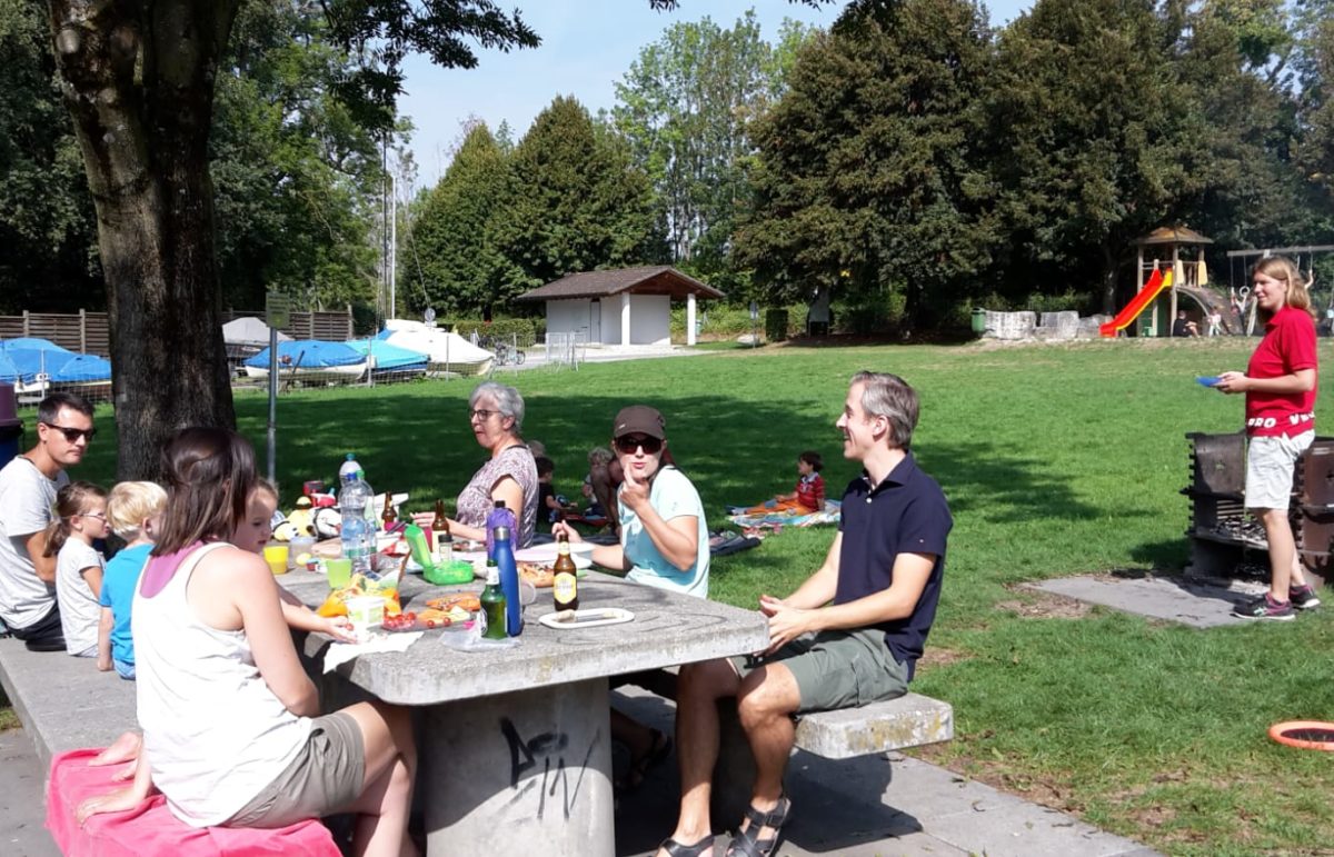 Familienvelotour in den Herbst